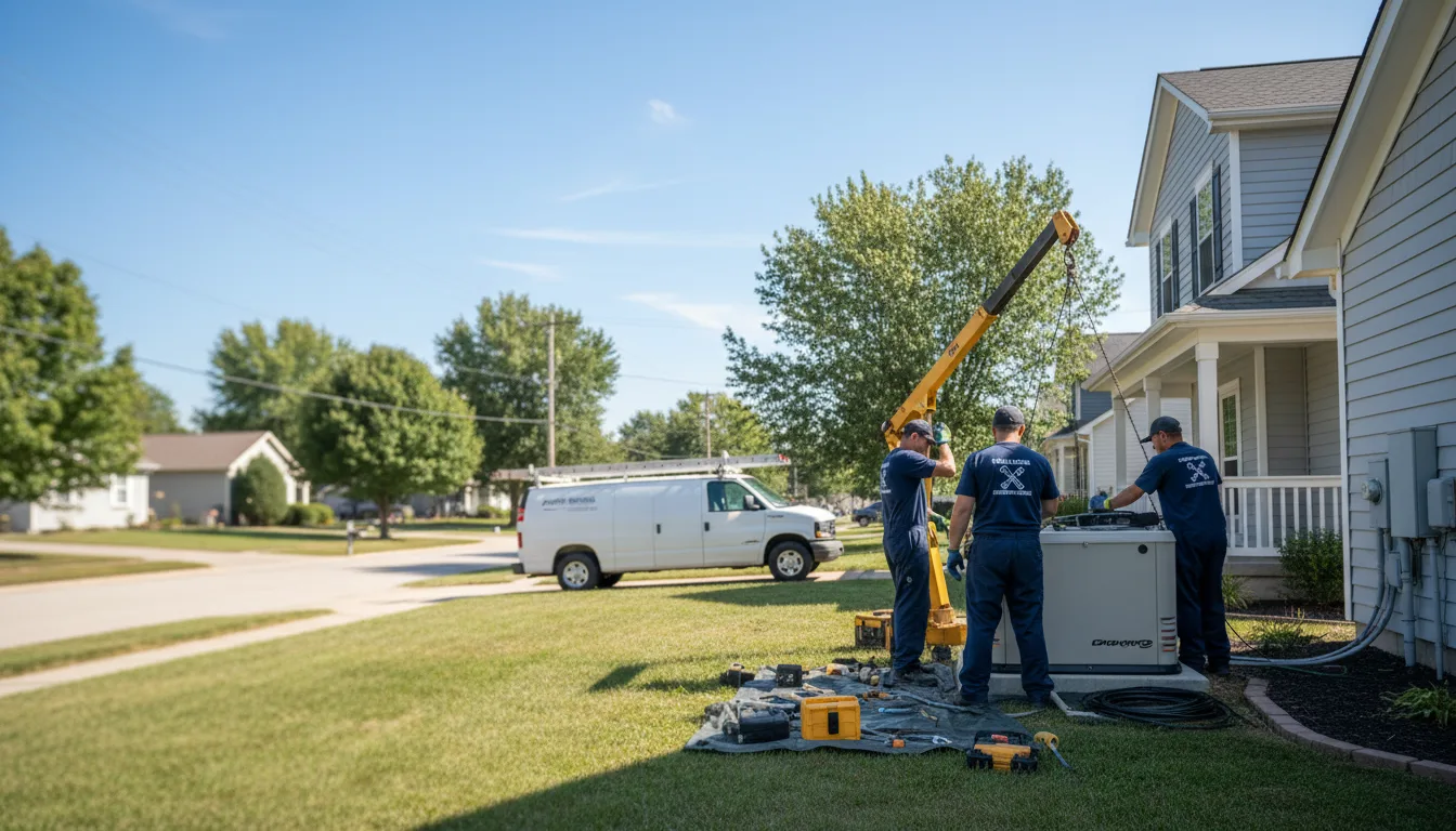 Generator Installation in Little York, IL near me